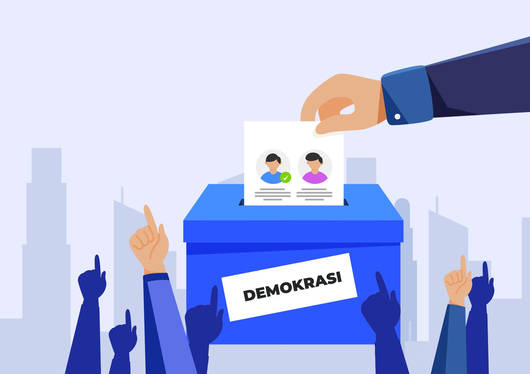 demokrasi digital Indonesia 2025